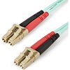 Startech.Com 5m Aqua OM4 Duplex Multimode Fiber Optic Cable - 50/125 - LC 450FBLCLC5